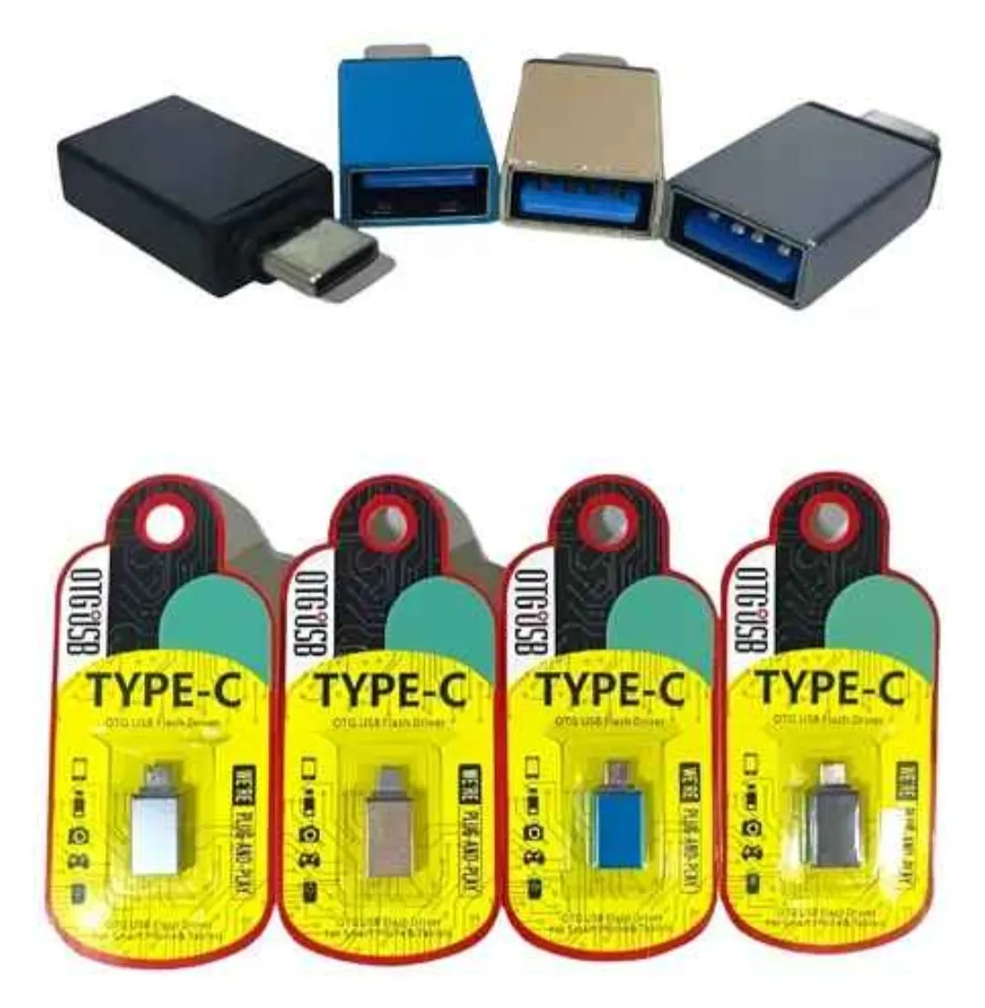 Adaptador OTG USB a Tipo c