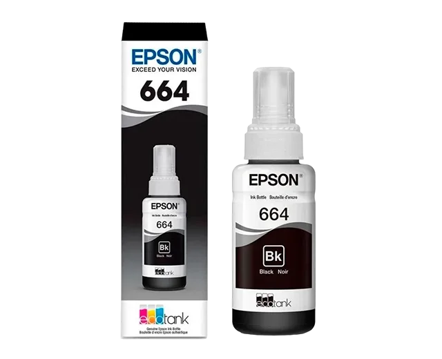 Tinta Epson 664 Negro Original